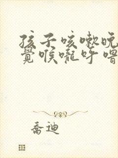 孩子咳嗽晚上睡觉喉咙呼噜呼噜响