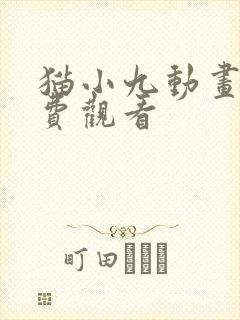 猫小九动画片免费观看