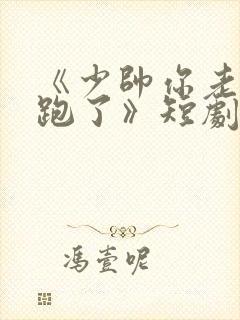 《少帅你老婆又跑了》短剧