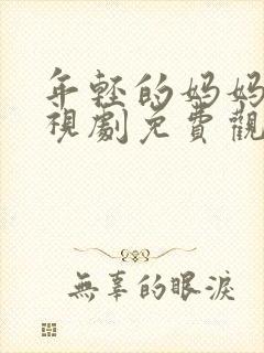 年轻的妈妈5电视剧免费观看电视剧封面