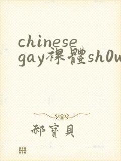 chinesegay裸体sh0wer