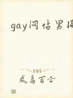 gay网站男同封面