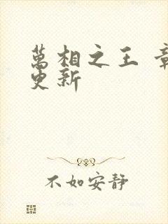 万相之王 章节更新