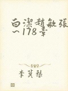 白洁赵敏张倩1～178章
