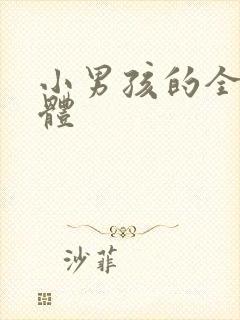 小男孩的全身裸体