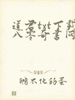 道君txt下载八零奇书网