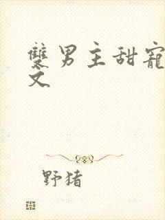 双男主甜宠生子文