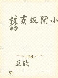 校霸扳开小班长的