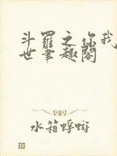 斗罗之你我皆绝世笔趣阁