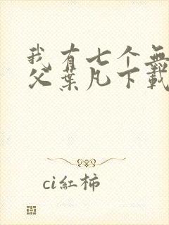 我有七个无敌师父叶凡下载封面