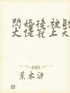 闪婚后,被财阀大佬宠上天阅读全文全文