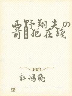 西野翔夫の目の前で犯在线封面