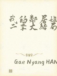 我的邻居姐姐第二季大结局封面