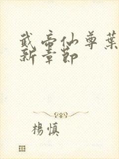 武帝仙尊叶辰最新章节