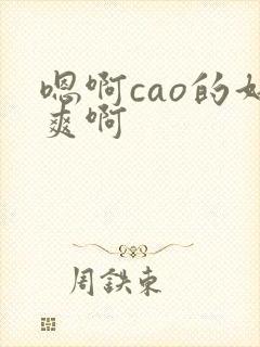 嗯啊cao的好爽啊