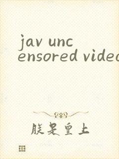jav uncensored video