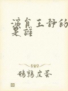 演员王静的丈夫是谁