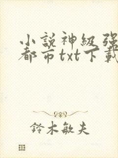 小说神级强者在都市txt下载封面