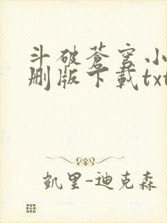 斗破苍穹小说未删版下载txt封面