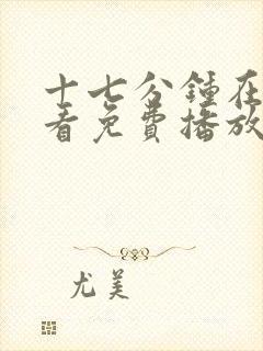 十七分钟在线观看免费播放电视剧