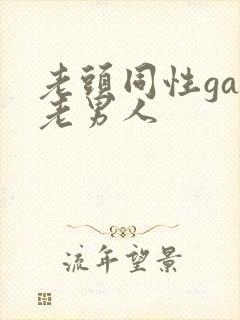 老头同性gay老男人