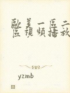 欧美一区二区三区视频播放