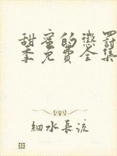 甜蜜的惩罚第二季免费全集观看