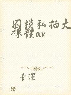 国模私拍大尺度裸体av