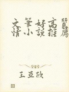 文笔好高质量言情小说推荐