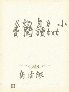 《灼月》小说免费阅读txt封面