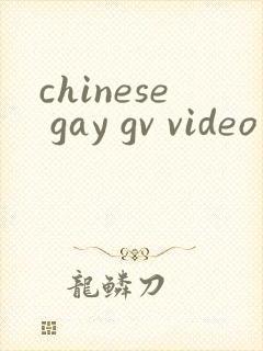 chinese gay gv video
