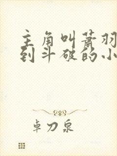 主角叫萧羽穿越到斗破的小说