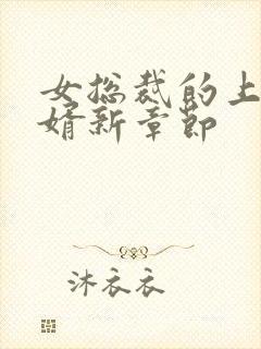 女总裁的上门女婿新章节