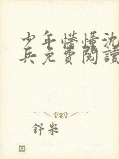 少年懵懂沈思李兵免费阅读封面