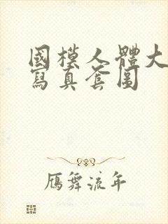 国模人体大尺度写真套图