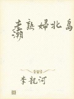 老熟妇北岛玲高潮