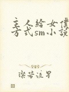 主人给女仆惩罚方式sm小说