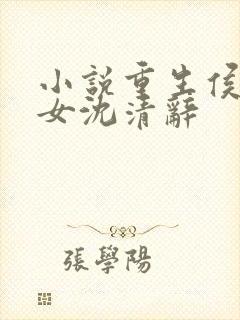 小说重生侯府嫡女沈清辞