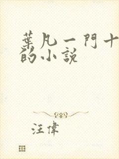 叶凡一门十忠烈的小说封面