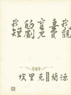 我的盲妻我的心短剧免费观看完整版