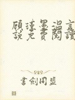 顾瑾墨温言的小说免费阅读封面