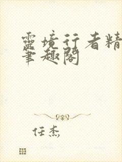 灵境行者精校版笔趣阁封面