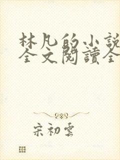 林凡的小说免费全文阅读全文