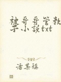 被哥哥管教的日子小说txt