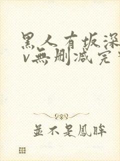 黑人有坂深雪a v无删减完整视频