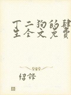 丁二狗的肆意人生全文免费阅读封面