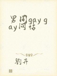 男同gay gay网站封面