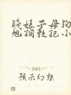 贱婊子母狗王晓旭调教记小说封面