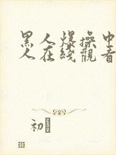 黑人爆操中国女人在线观看