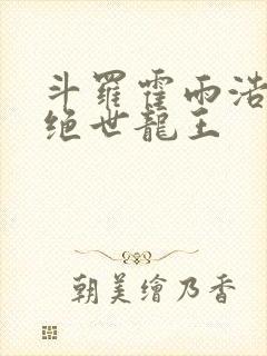 斗罗霍雨浩双穿绝世龙王